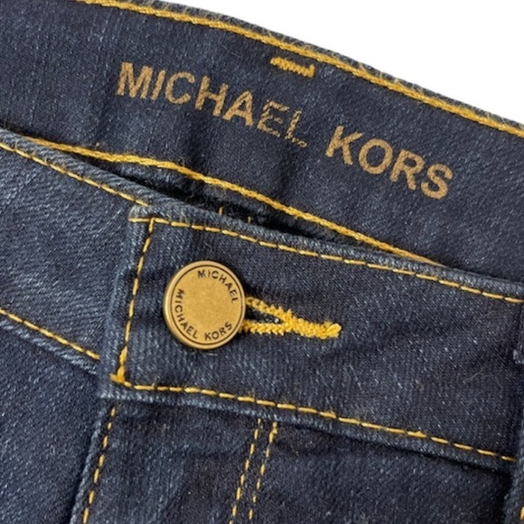 Michael Kors Dark Wash Skinny Jeans - Picture 3 of 16